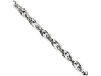 Chisel Stainless Steel Fancy Twisted Link 18in Necklace