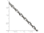 Chisel Stainless Steel Fancy Twisted Link 22in Necklace