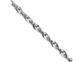 Chisel Stainless Steel Fancy Twisted Link 22in Necklace