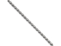 Chisel Stainless Steel 3.5mm Wheat 24in Chain Necklace