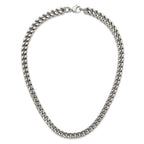 Chisel Stainless Steel Heavy Wheat 24in Necklace