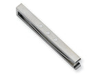 Chisel Stainless Steel Enameled Tie Clip