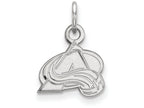 LogoArt Sterling Silver Colorado Avalanche Xs Pendant Necklace
