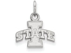 LogoArt Sterling Silver Iowa State University Xs Pendant Necklace