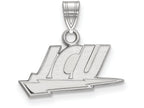 LogoArt Sterling Silver John Carroll University Small Pendant Necklace