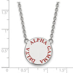 LogoArt Sterling Silver Toronto Maple Leafs Xs Pendant Necklace