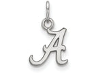 LogoArt Sterling Silver University Of Alabama Xs Pendant Necklace