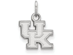 LogoArt Sterling Silver University Of Kentucky Xs Pendant Necklace