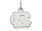 LogoArt Sterling Silver University Of North Carolina Xs Pendant Necklace