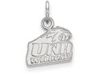 LogoArt Sterling Silver University Of New Hampshire Xs Pendant Necklace