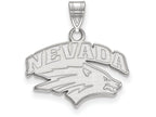 LogoArt Sterling Silver University Of Nevada Small Pendant Necklace