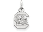 LogoArt Sterling Silver University Of South Carolina Xs Pendant Necklace