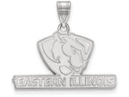 LogoArt Sterling Silver Eastern Illinois University Medium Pendant Necklace
