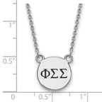 LogoArt Sterling Silver Florida State University Small Pendant Necklace