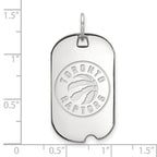 LogoArt Sterling Silver Gonzaga University Medium Pendant Necklace