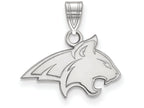 LogoArt Sterling Silver Montana State University Small Pendant Necklace