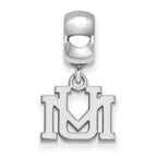 LogoArt Sterling Silver Mt Union College XL Pendant Necklace