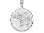 LogoArt Sterling Silver Missouri Western State University XL Disc Pendant Necklace