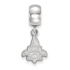 LogoArt Sterling Silver North Carolina Aandt XL Disc Pendant Necklace