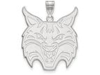 LogoArt Sterling Silver Quinnipiac University XL Pendant Necklace
