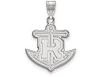 LogoArt Sterling Silver Rollins College Large Pendant Necklace