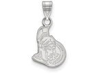 LogoArt Sterling Silver Ottawa Senators Small Pendant Necklace