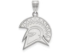 LogoArt Sterling Silver San Jose State University Large Pendant Necklace
