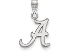 LogoArt Sterling Silver University Of Alabama Small Pendant Necklace