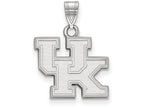 LogoArt Sterling Silver University Of Kentucky Small Pendant Necklace