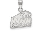 LogoArt Sterling Silver University Of New Hampshire Small Pendant Necklace