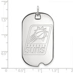 LogoArt Sterling Silver University Of South Dakota Large Pendant Necklace