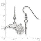 LogoArt Sterling Silver Boise State University Small Dangle Earrings Wire