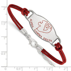 LogoArt Sterling Silver Montreal Canadiens Medium Pendant Necklace