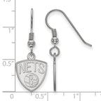 LogoArt Sterling Silver Fordham University Small Dangle Earrings Wire
