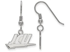 LogoArt Sterling Silver John Carroll University Small Dangle Earrings Wire