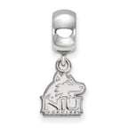 LogoArt Sterling Silver Mt Union College XL Enamel Pendant Necklace