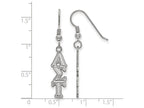 LogoArt Sterling Silver Alpha Sigma Tau Dangle Medium Earrings