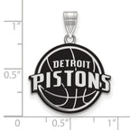 LogoArt Sterling Silver Central Michigan University Large Pendant Necklace