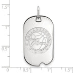 LogoArt Sterling Silver Florida Aandm University Large Pendant Necklace