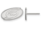LogoArt Sterling Silver Carolina Hurricanes Xs Post Earrings