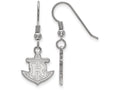 LogoArt Sterling Silver Rollins College Small Dangle Earrings Wire