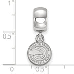 LogoArt Sterling Silver University Of Kansas Large Pendant Necklace