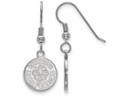 LogoArt Sterling Silver University Of Louisiana At Lafayette Small Dangle Earrings Wire