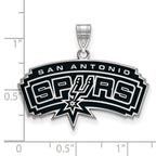 LogoArt Sterling Silver Boston Bruins XL Pendant Necklace