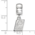 LogoArt Sterling Silver Brigham Young University Small Pendant Necklace