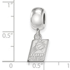 LogoArt Sterling Silver Brigham Young University Small Pendant Necklace