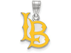 Logoart 925 Sterling Silver California State University, Long Beach Medium Enamel Pendant
