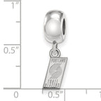 LogoArt Sterling Silver Duquesne University Small Pendant Necklace