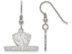LogoArt Sterling Silver Eastern Illinois University Small Dangle Earrings Wire