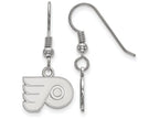 LogoArt Sterling Silver Philadelphia Flyers Xs Dangle Earrings Wire